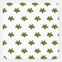 Christmas Holly Pattern