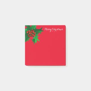 Christmas Holly Post-it-Notes Post-it Notes
