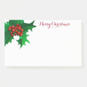 Christmas Holly Post-it-Notes Post-it Notes