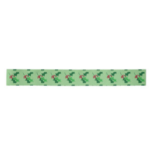 Christmas holly  satin ribbon