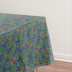 Christmas Holly Tablecloth