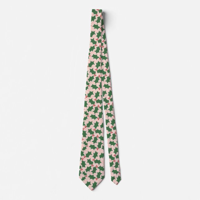 Christmas Holly Tie (Front)