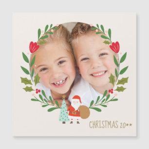 Christmas Holly Wreath Photo