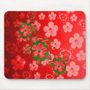 Christmas Honu Turtles Mouse Mat