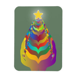 Christmas Hope and Togetherness Magnet
