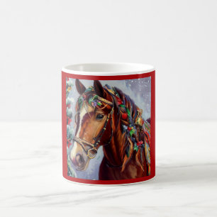 Christmas Horse 2 Coffee Mug