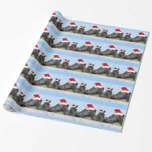 Christmas Horse and Pony Wrapping Paper