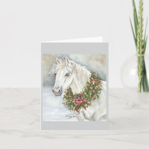 Christmas Horse by Sherry Card