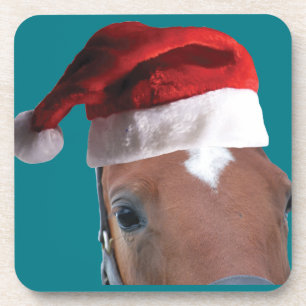 Christmas Horse Coaster