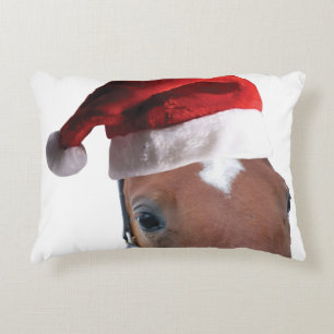 Christmas Horse Decorative Cushion