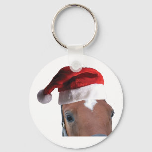 Christmas Horse Key Ring