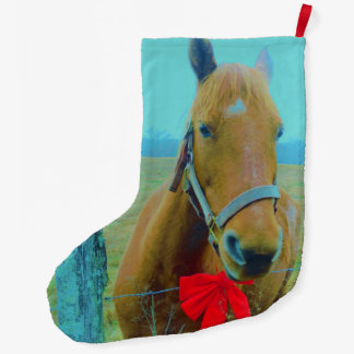 Christmas Horse Large Christmas Stocking
