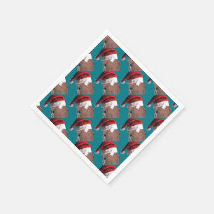 Christmas Horse Napkin