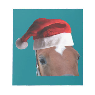 Christmas Horse Notepad