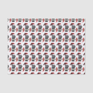 Christmas Horse Santa Claus Tissue Paper