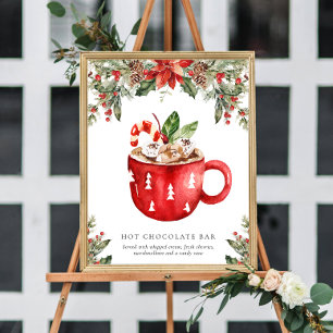 Christmas Hot Chocolate Bar Signature Drink Sign