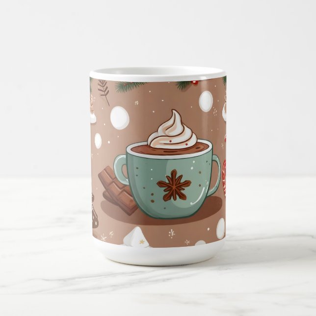 Christmas Hot Chocolate Coffee Mug (Center)