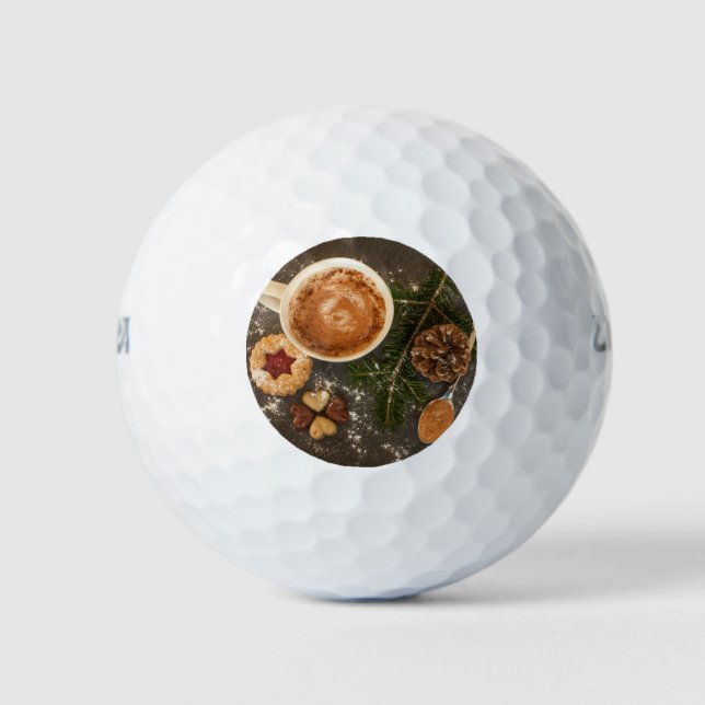 Christmas Hot Chocolate Golf Balls (Front)