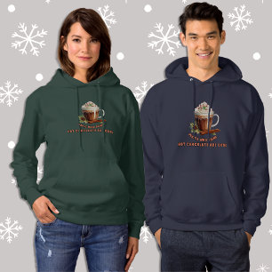 Christmas Hot Chocolate is Cool Women Hoodie