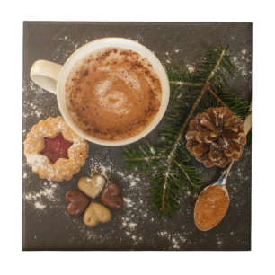 Christmas Hot Chocolate Tile