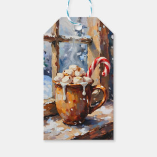 Christmas Hot Cocoa with Roasted Marshmallows Gift Tags