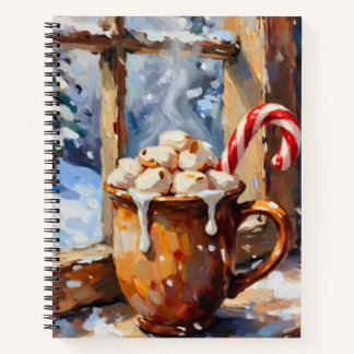 Christmas Hot Cocoa with Roasted Marshmallows Notebook