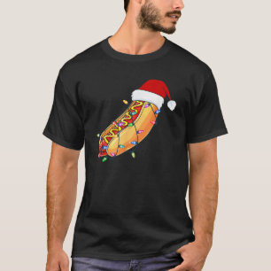 Christmas Hot Dog Lover Xmas Hotdogs Hot Dog Stand T-Shirt