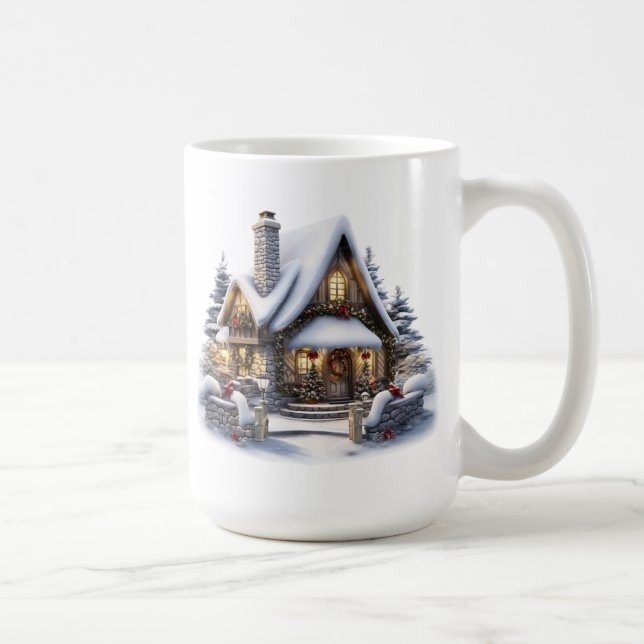 Christmas House Mug (Right)
