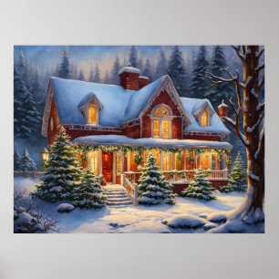 Christmas House Poster