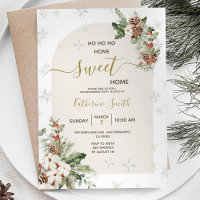 Christmas Housewarming Party Home Sweet Home