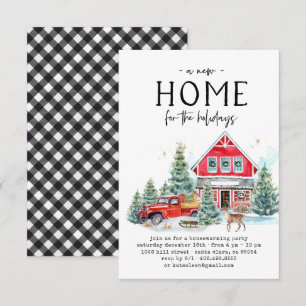 Christmas Housewarming Party Invitation