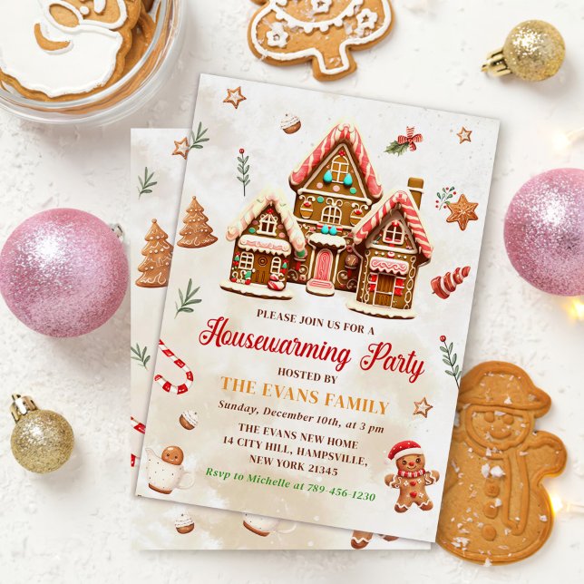 Christmas Housewarming Party Winter Invitation (Creator Uploaded)