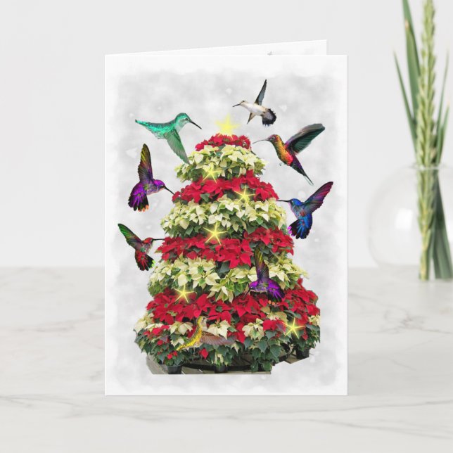 Christmas Hummers Holiday Card (Front)