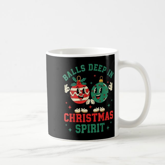 Christmas Humor Deep In Christmas Srit  Coffee Mug (Right)