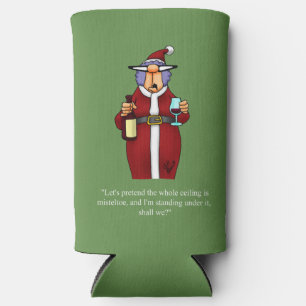 Christmas Humour Can Cooler Gift