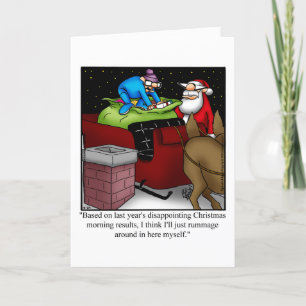 Christmas Humour Greeting Card