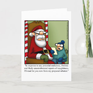 Christmas Humour Greeting Card