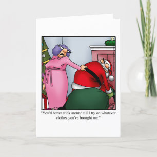 Christmas Humour Greeting Card