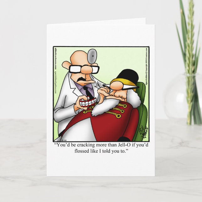 Christmas Humour Greeting Card (Front)