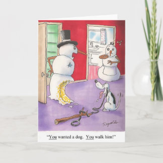 Christmas Humour Holiday Card