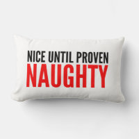Christmas Humour Quote Nice Until Proven Naughty