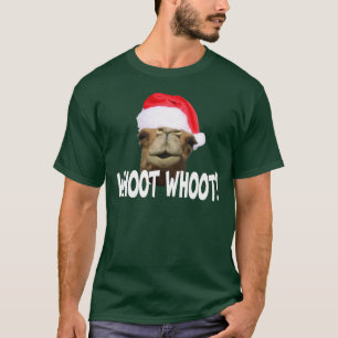 Christmas Hump Day Camel Whoot Whoot T-shirt