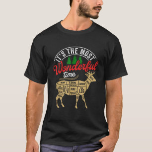 Christmas Hunting It s The Most Wonderful Time Dee T-Shirt