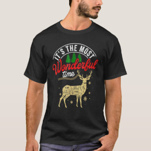 Christmas Hunting It's The Most Wonderful Time Dee T-Shirt