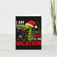 Christmas I Am Sorry The Niche Nurse Santa Hat Med