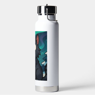 Christmas Icelandic Yule Cat  Water Bottle