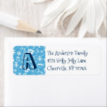 Christmas Icons Blue Santa Elf Snowman Monogram<br><div class="desc">This Christmas pattern features classic cute holiday favourites in white outlines on a light blue background. Included in the pattern is Santa, elf, Christmas tree, snowman, reindeer, candy cane, stockings, wrapped gift, tree ornament, snowflake, star and ribbon in a bow. A sweet pattern that will be sure to add to...</div>
