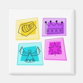 christmas icons magnet