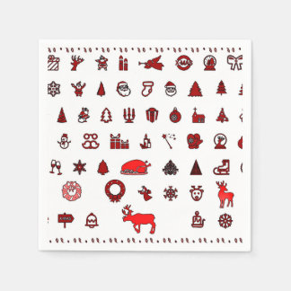 Christmas Icons Napkin