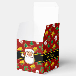 Christmas Icons Pattern Favour Box